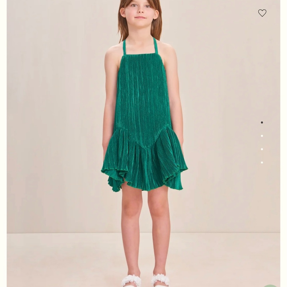 Cult Gaia Green Kids Dress BRAND NEW WITH TAGS. RETAILS FOR $398